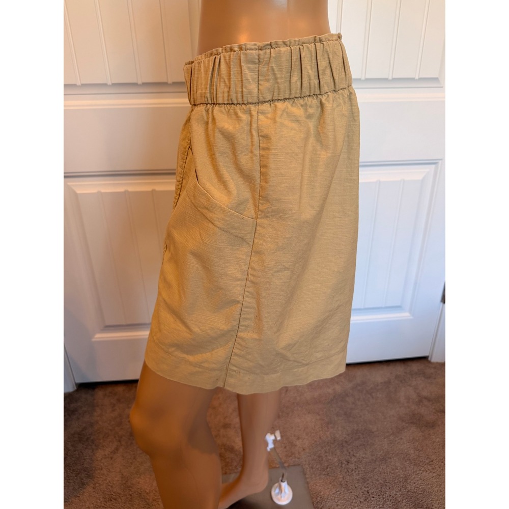 Signature by Levi Strauss Womens Khaki Utility Shorts Elastic Waist XXL Retreat - Picture 10 of 15